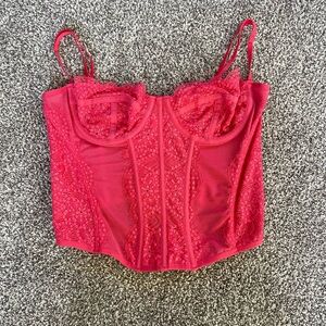 Urban Outfitters Out From Under Modern Love Corset